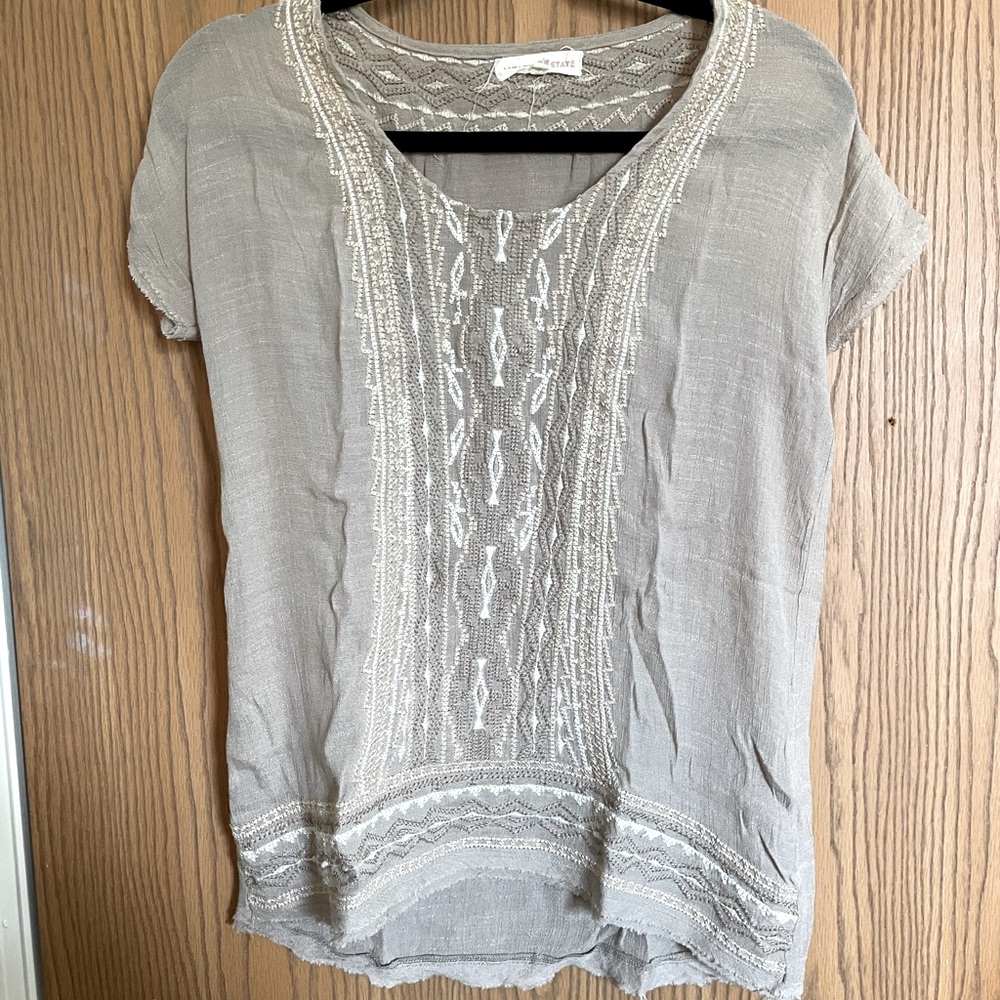 Brown Tribal Shirt